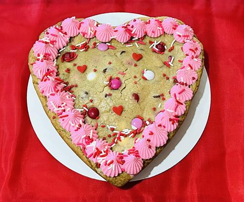 8” Heart Cookie Cake