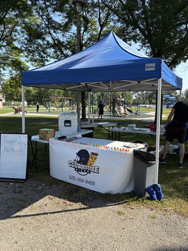 Tent at the park