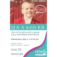 Q & A with KB-BEING RESCHEDULED