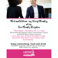 New Member Reception