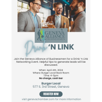 Geneva Alliance of Businessmen Launch Event: Link 'N Drink