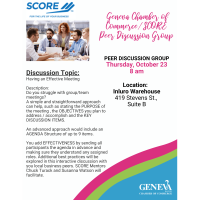 SCORE Peer Discussion Group