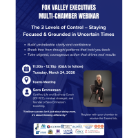 Multi Chamber - The 3 Levels of Control - Staying Focused and Grounded in Uncertain Times