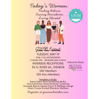 GWIB Event: Today's Woman: Finding Balance, Owning Boundaries and Living Elevated
