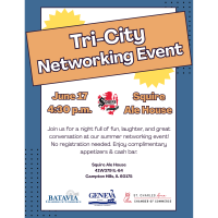 Multi Chamber Summer Tri-City Networking Event