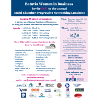 Batavia Women in Business Multi Chamber Progressive Networking Luncheon