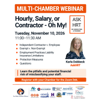 Multi Chamber Webinar - Hourly, Salary, or Contractor - Oh My!