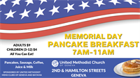 68th Memorial Day Pancake Breakfast at United Methodist Church of Geneva