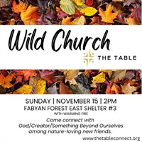 Wild Church with The Table