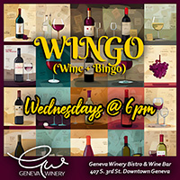WINGO (wine + bingo) Wednesdays