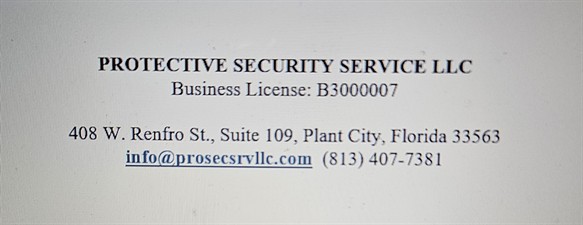 Protective Security Service LLC Protective Security Service LLC