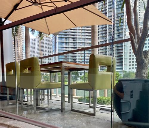 Zuma Miami Glass Railing Restored and Protected with DFI