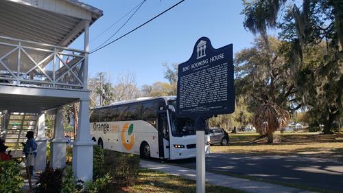 Bing House Museum hosts a local history bus tour twice a year
