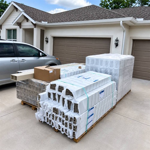Fence Materials Delivery