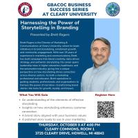 2025 Greater Brighton Area Chamber Business Success Series at Cleary University