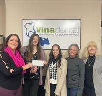 VINA Receives Generous Donation from Real Estate One of Brighton