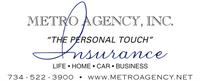 Metro Agency, Inc.