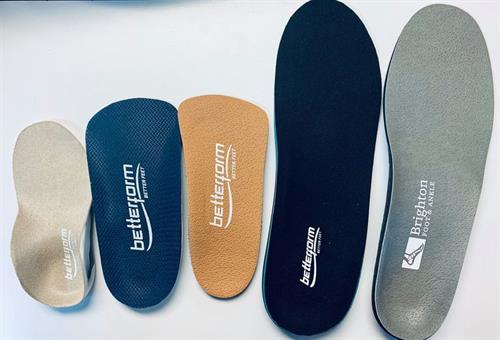 Come on in and get some custom orthotics!