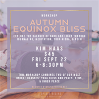 Autumn Equinox Bliss Workshop