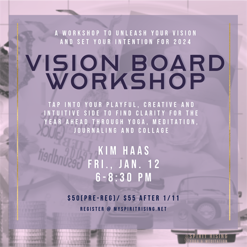 VISION BOARD WORKSHOP, Hands on Learning Academy, Goleta, January 13 2024