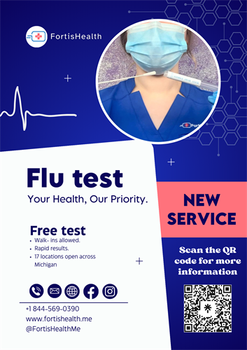 Flu Testing Options from October-April