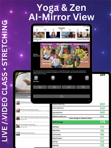 Online Yoga & AI Stretching