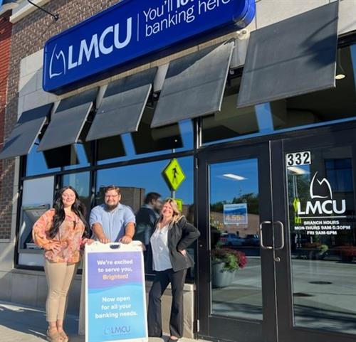 Day 1 LMCU Open For Business in Brighton 8/2025