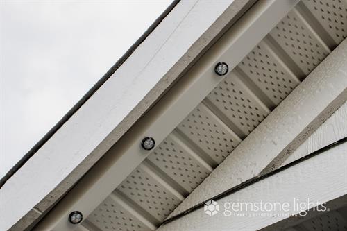 Permanent Track Lighting Color Matched To Your Siding