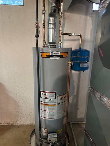 Water heater installation in Brighton