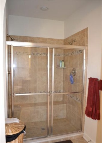 Original shower doors - Before