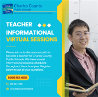 Charles County Public Schools: Virtual HR Informational Sessions