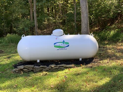 Propane Tank Install 