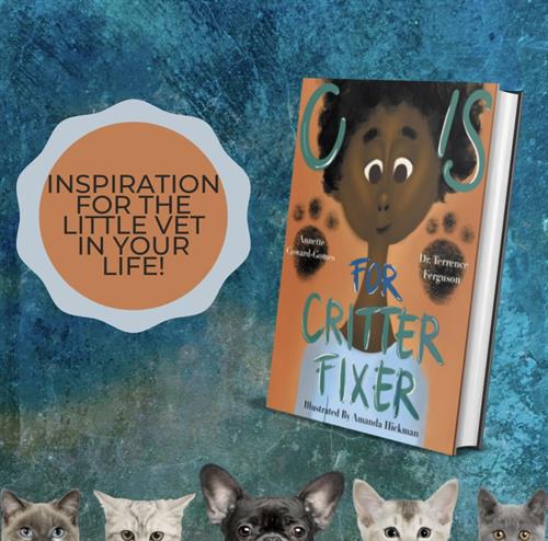The Kiddos are back in school! Ah the cycle for learning: Experiment. Learn. Repeat. Be4 the example of never giving up so that your child learns what success looks like.  grab your copy of "C is for Critter Fixer" on Amazon. Let them go on a journey with little Terry, who dreamed of one day becoming a veterinarian. All his dreams came true and so can your little one's #WednesdayWisdom 