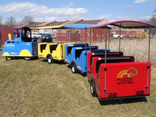 Trackless Train, 12-18 Riders
