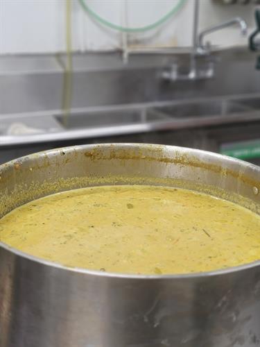 Our brocolli soup is simply delicious!