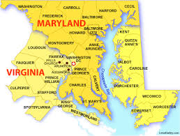Mobile Notary Coverage Areas including D.C.