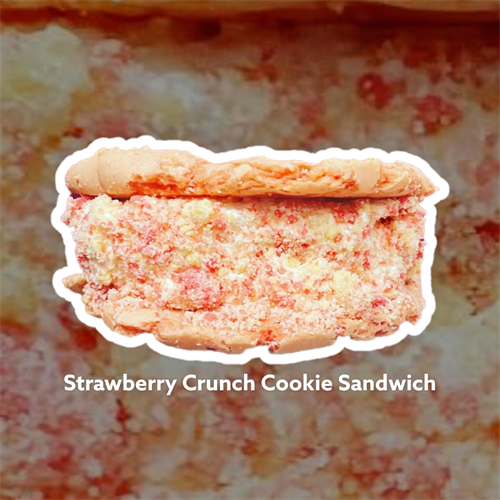 Strawberry Crunch Cookie Sandwich 