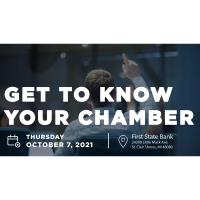 Virtual - Get to Know Your Chamber Thursday, October 7th