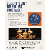 Sliders "Fore" The Shelter at Sidecar Slider Bar