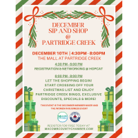 Sip & Shop at Partridge Creek 2025