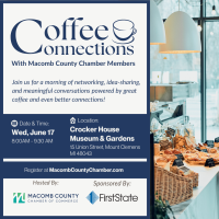Coffee Connection - Crocker House Museum & Gardens