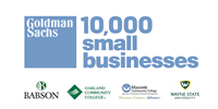 Goldman Sachs 10,000 Small Businesses Lunch and Learn