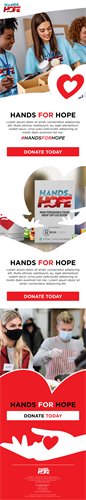 Jpetrous.com | Email Design | Hands for Hope