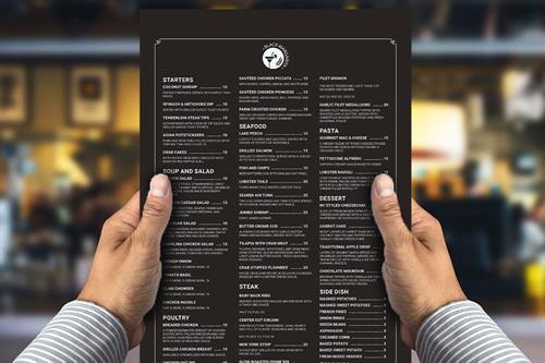 Jpetrous.com | Menu Design | Black Margarita