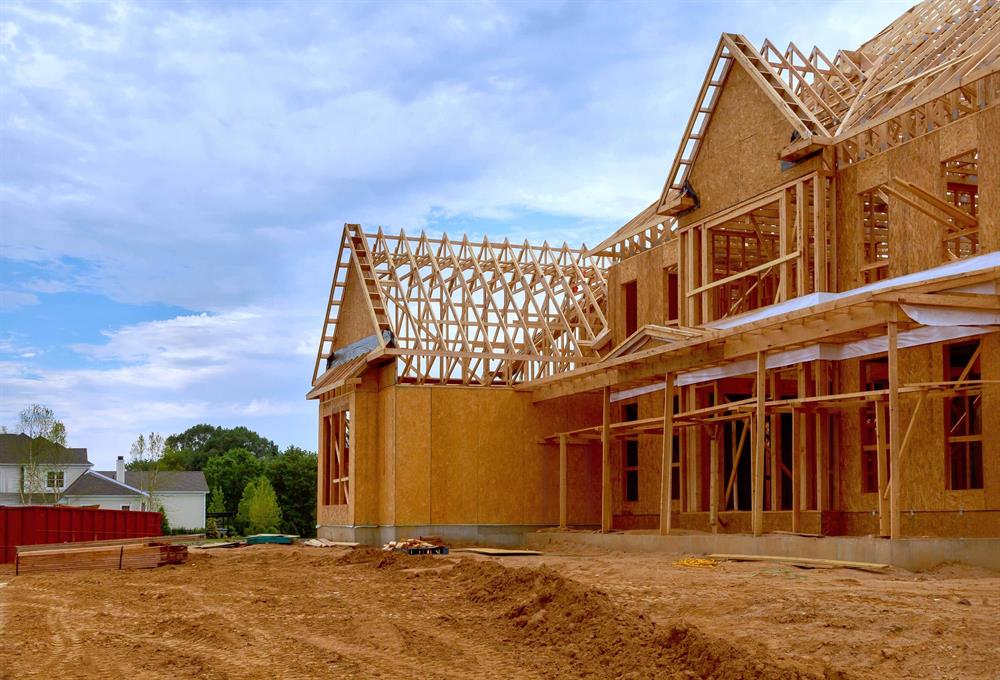 Partially built residential structure under active construction site security | Global Risk Solutions, Inc. Partially built residential structure under active construction site security | Global Risk Solutions, Inc.