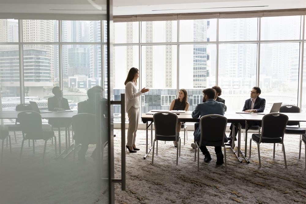 Corporate team meeting facilitated with reduction in force security measures | Global Risk Solutions, Inc. Corporate team meeting facilitated with reduction in force security measures | Global Risk Solutions, Inc.