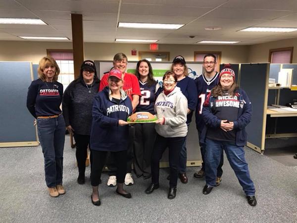 We love to Celebrate- especially the Pats!