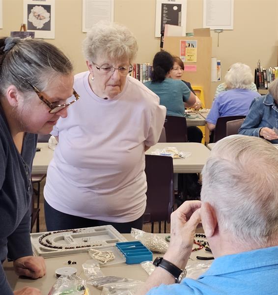 Jewelry making with Larry of Kingston