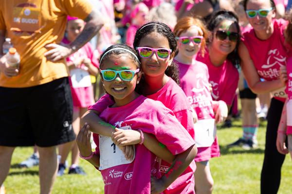 The 5K Celebration is the culminating lesson where all girls shine!