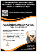 Gentle & Natural Ways to Support Pelvic Health and Incontinence!